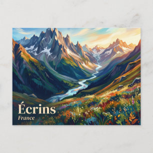Carte Postale Parc national des Écrins France