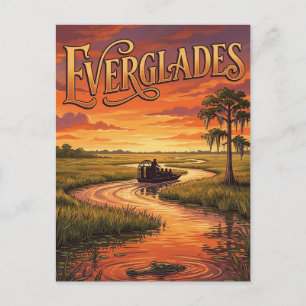 Carte Postale Parc national des Everglades