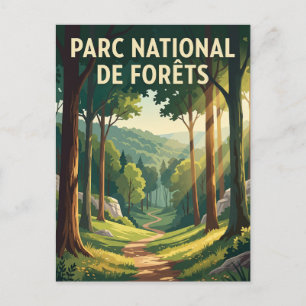 Carte Postale Parc national des Forêts France