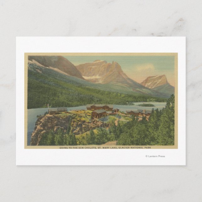 Carte Postale Parc national des Glaciers, (Devant)
