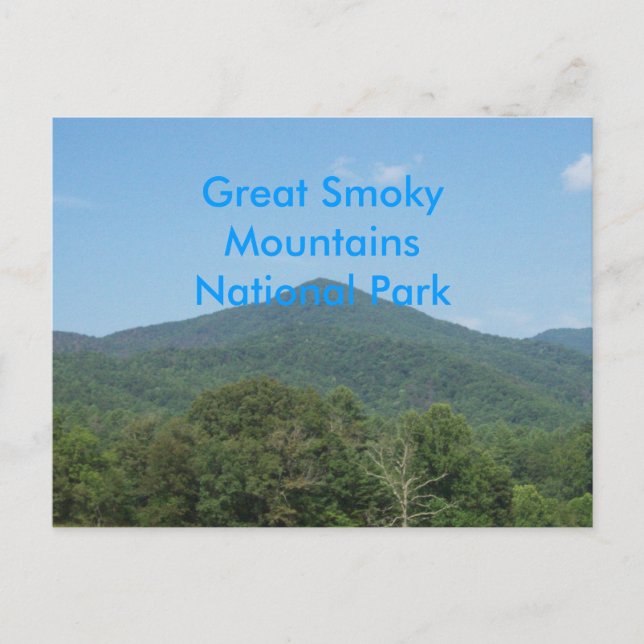 Carte Postale Parc national des Great Smoky Mountains (Devant)