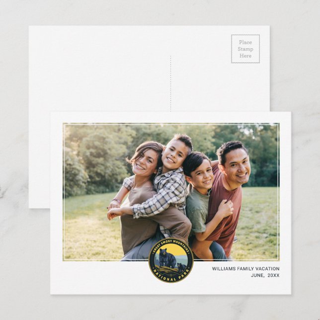 Carte Postale Parc national des Great Smoky Mountains (Devant / Derrière)