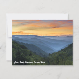 Carte Postale Parc national des Great Smoky Mountains