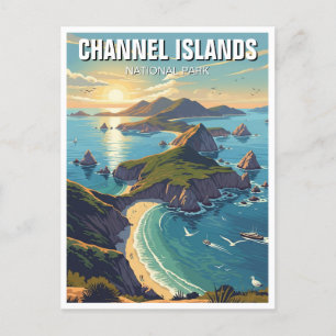 Carte Postale Parc national des îles Channel