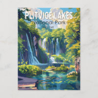 Parc national des lacs Plitvice Croatie Art de voy