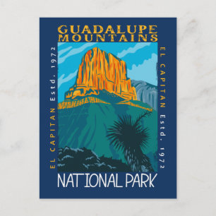 Carte Postale Parc national des Monts Guadalupe