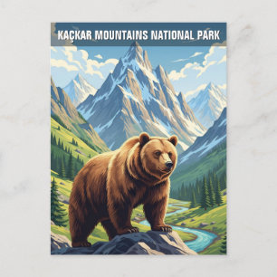 Carte Postale Parc national des Monts Kaçkar Turquie