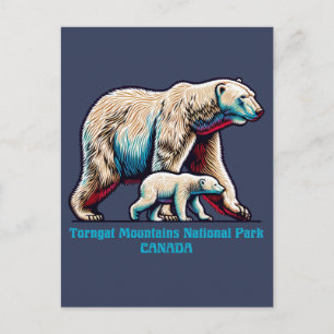 Carte Postale Parc national des Monts-Torngat Canada