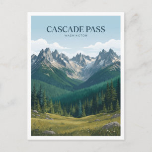 Carte Postale Parc national des North Cascades — Randonnée de Ca