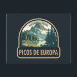 Carte Postale Parc national des Picos de Europa Espagne<br><div class="desc">Conception vectorielle Picos de Europa. C'est un parc national situé dans la chaîne de montagnes Picos de Europa,  dans le nord de l'Espagne. Il se trouve dans les limites de trois communautés autonomes,  Asturies,  Cantabrie et Castille-et-León.</div>