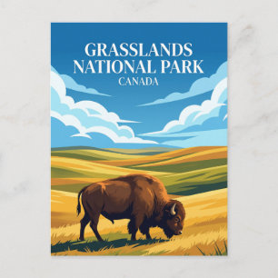 Carte Postale Parc national des Prairies Canada