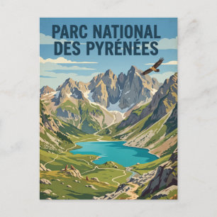 Carte Postale Parc national des Pyrénées France