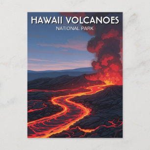 Carte Postale Parc national des volcans d'Hawaï Voyage