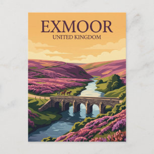 Carte Postale Parc national d'Exmoor Royaume-Uni