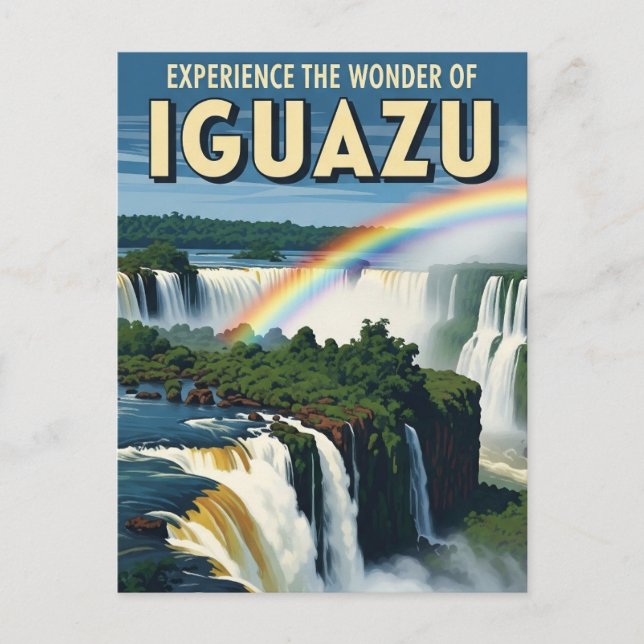Carte Postale Parc national d'Iguazu Argentine (Devant)