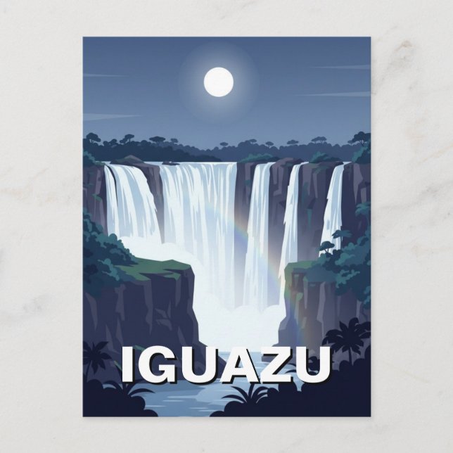 Carte Postale Parc national d'Iguazu Argentine (Devant)