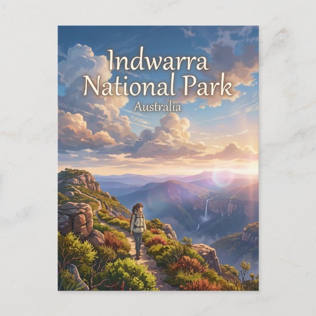 Carte Postale Parc national d'Indwarra Australie (Devant)