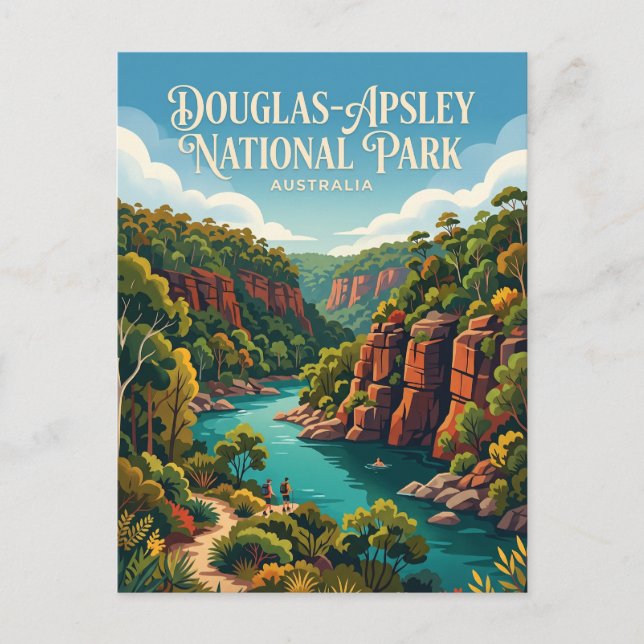 Carte Postale Parc national Douglas-Apsley Australie (Devant)