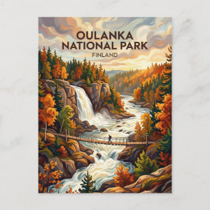 Carte Postale Parc national d'Oulanka en Finlande
