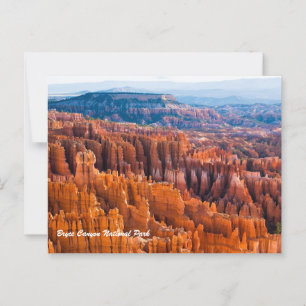 Carte Postale Parc national du Bryce Canyon
