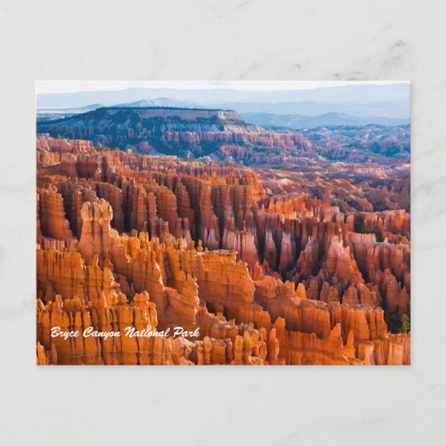 Carte Postale Parc national du Bryce Canyon (Devant)