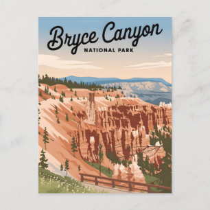 Carte Postale Parc national du Bryce Canyon