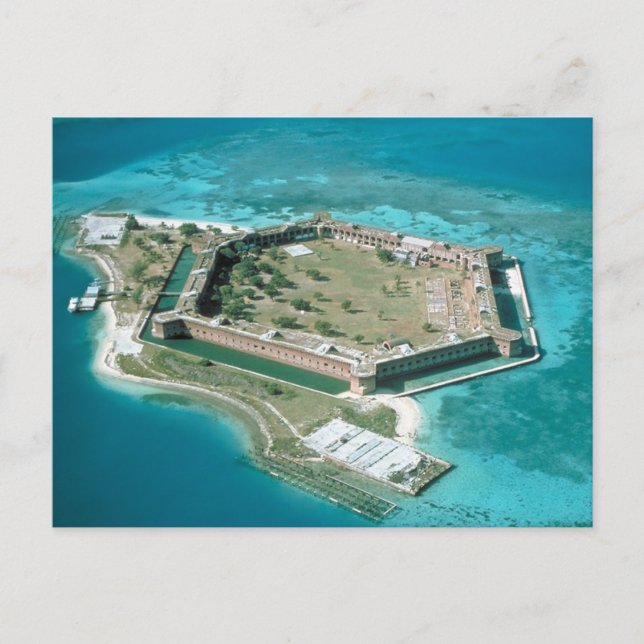 Carte Postale Parc national du Fort Jefferson (Devant)