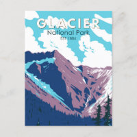 Parc national du Glacier Canada Tourisme Vintage