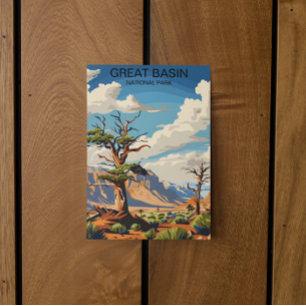 Carte Postale Parc national du Grand Bassin Nevada Vintage