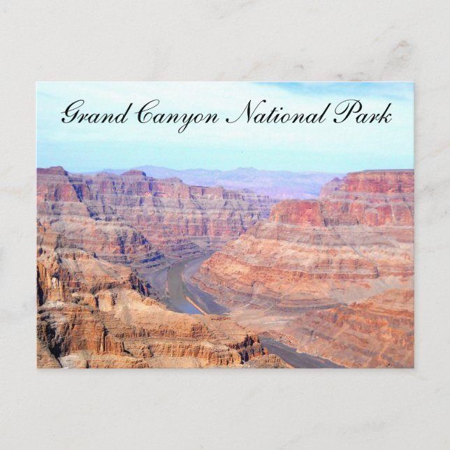 Carte Postale Parc national du Grand Canyon West Rim (Devant)