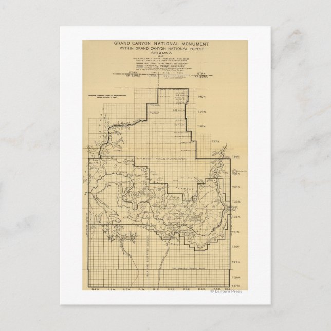 Carte Postale Parc national du Grand CanyonCarte panoramique (Devant)