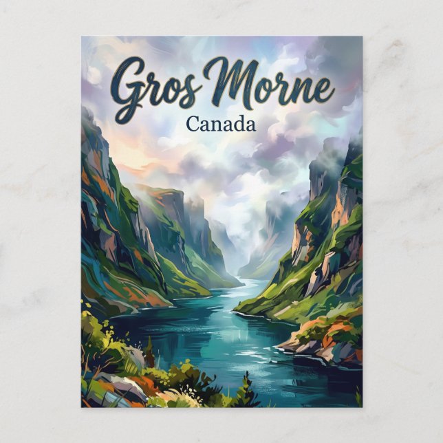 Carte Postale Parc national du Gros-Morne Canada (Devant)