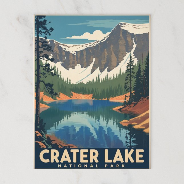 Carte Postale Parc national du lac Crater (Créateur téléchargé)