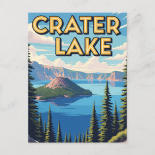 Carte Postale Parc national du lac Crater Oregon Travel