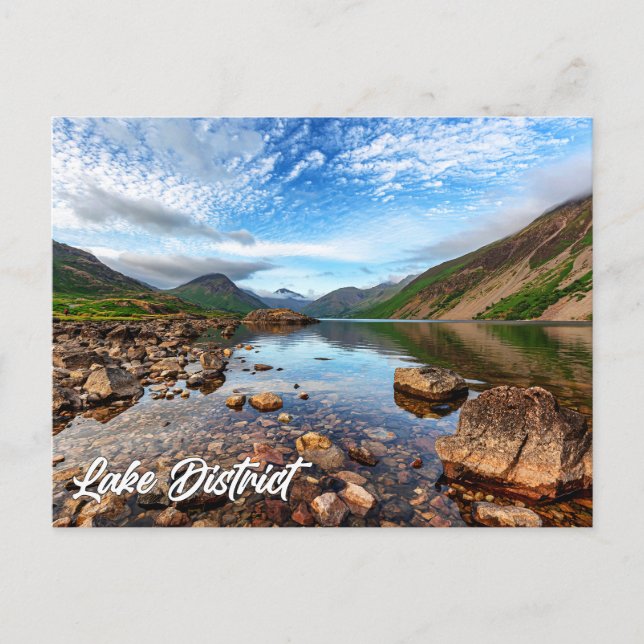 Carte Postale Parc national du Lake District, Angleterre (Devant)