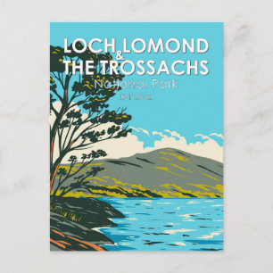 Carte Postale Parc national du Loch Lomond et des Trossachs