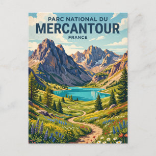 Carte Postale Parc national du Mercantour France