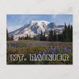 Carte Postale Parc national du mont Rainier, Mont Rainier 3