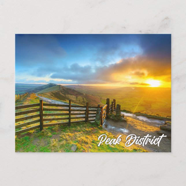 Carte Postale Parc national du Peak District, Angleterre, Royaum (Devant)