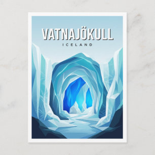 Carte Postale Parc national du Vatnajökull Grottes de glace Höfn