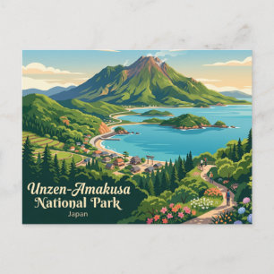 Carte Postale Parc national d'Unzen-Amakusa Japon