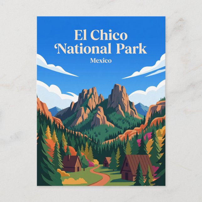 Carte Postale Parc national El Chico Mexique (Devant)
