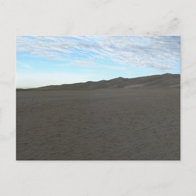 Carte Postale Parc national et réserve de Great Sand Dunes, CO (Devant)