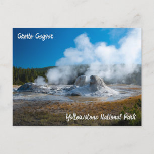 Carte Postale Parc national Grotto Geyser Yellowstone