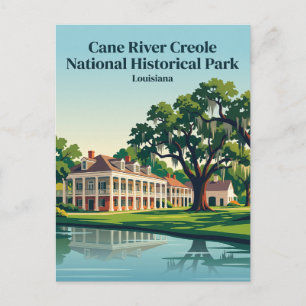 Carte Postale Parc national historique créole de la rivière Cane