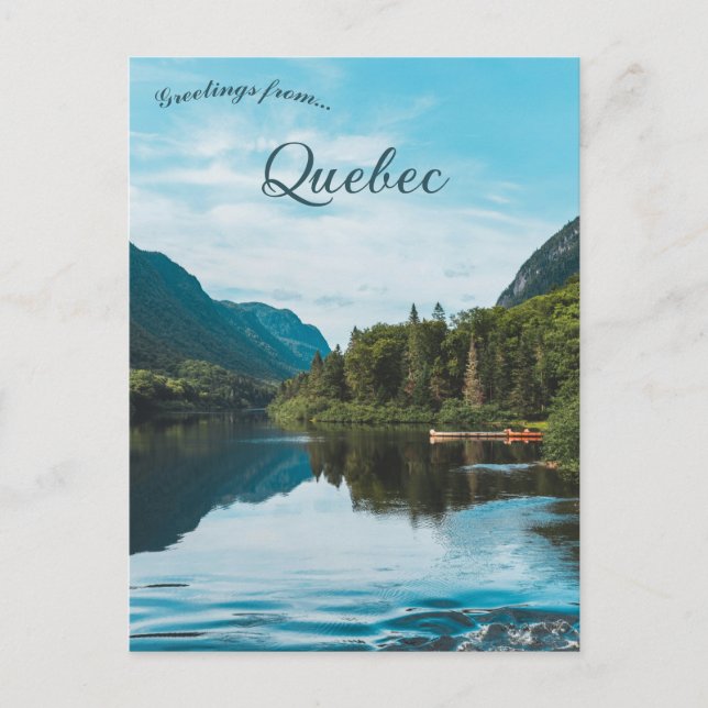 Carte Postale Parc national Jacques-Cartier Québec Canada (Devant)