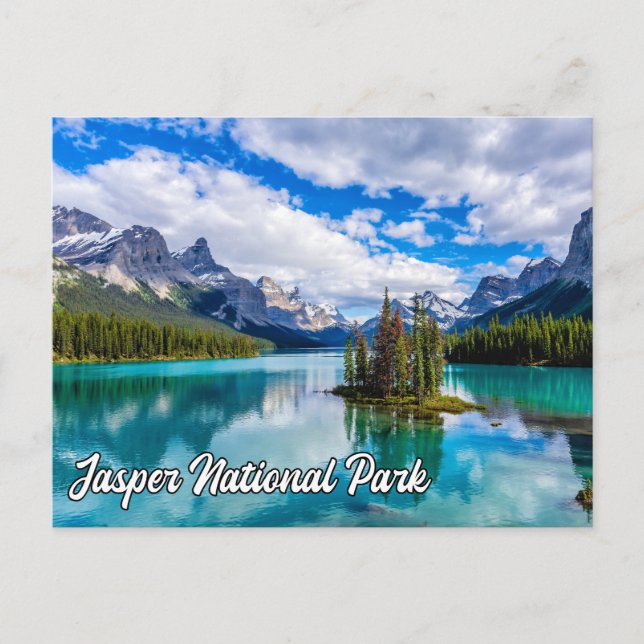 Carte Postale Parc national Jasper, Alberta, Canada (Devant)