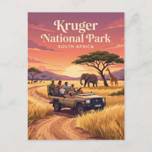 Carte Postale Parc national Kruger Afrique du Sud
