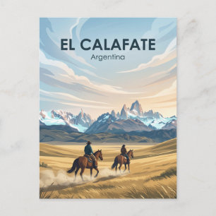 Carte Postale Parc national Los Glaciares Argentine