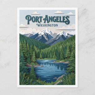 Carte Postale Parc national Olympique Port Angeles Washington